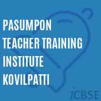 Pasumpon Teacher Training Institute Kovilpatti Logo