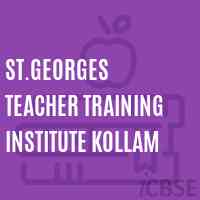 St.Georges Teacher Training Institute Kollam Logo