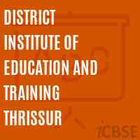 District Institute of Education and Training Thrissur Logo
