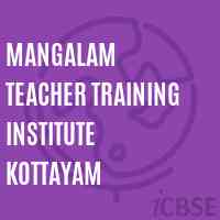 Mangalam Teacher Training Institute Kottayam Logo