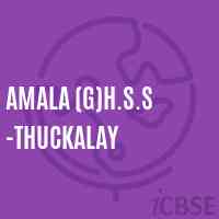 Amala (G)H.S.S -Thuckalay High School Logo