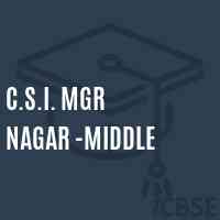 C.S.I. Mgr Nagar -Middle Middle School Logo