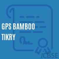 Gps Bamboo Tikry School Logo