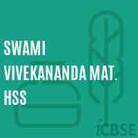 Swami Vivekananda Mat. Hss Secondary School Logo