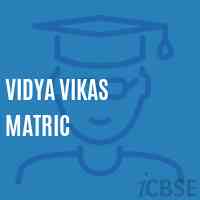 Vidya Vikas Matric Secondary School Logo
