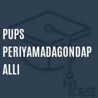Pups Periyamadagondapalli Primary School Logo