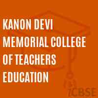 Kanon Devi Memorial College of Teachers Education Logo