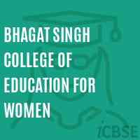 Bhagat Singh College of Education for Women Logo