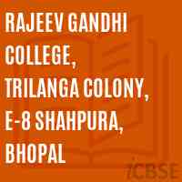 Rajeev Gandhi College, Trilanga Colony, E-8 Shahpura, Bhopal Logo