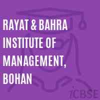 Rayat & Bahra Institute of Management, Bohan Logo