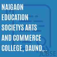 Naigaon Education Societys Arts and Commerce College, Daund, Dist Pune Logo