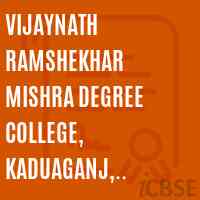 Vijaynath Ramshekhar Mishra Degree College, Kaduaganj, Chiutahan Bazar, Maharajganj Logo