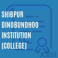 Shibpur Dinobundhoo Institution (College) Logo