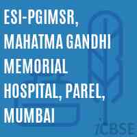 ESI-PGIMSR, Mahatma Gandhi Memorial Hospital, Parel, Mumbai College Logo
