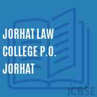 Jorhat Law College P.O. Jorhat Logo