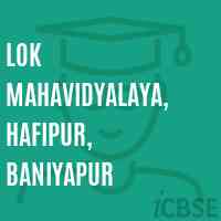 Lok Mahavidyalaya, Hafipur, Baniyapur College Logo