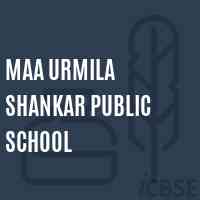 Maa Urmila Shankar Public School Logo