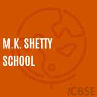 M.K. Shetty School Logo