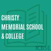 Christy Memorial School & College Logo