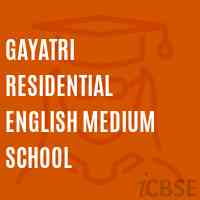 Gayatri Residential English Medium School Logo