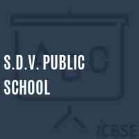 S.D.V. Public School Logo