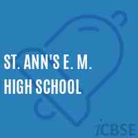 St. Ann's E. M. High School Logo