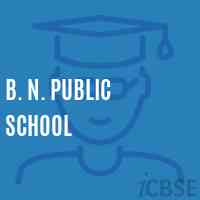 B. N. Public School Logo