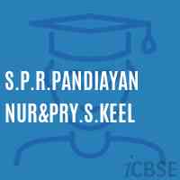 S.P.R.Pandiayan Nur&pry.S.Keel Primary School Logo