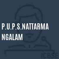 P.U.P.S.Nattarmangalam Primary School Logo
