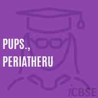 Pups., Periatheru Primary School Logo