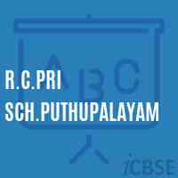 R.C.Pri Sch.Puthupalayam Primary School Logo