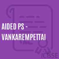 Aided Ps - Vankarempettai Primary School Logo