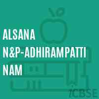 Alsana N&p-Adhirampattinam Primary School Logo