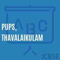 Pups, Thavalaikulam Primary School Logo