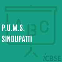 P.U.M.S. Sindupatti Middle School Logo