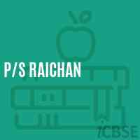 P/s Raichan Primary School Logo