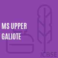 Ms Upper Galiote Middle School Logo