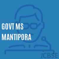 Govt Ms Mantipora Middle School Logo