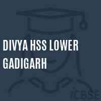 Divya Hss Lower Gadigarh Senior Secondary School Logo