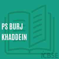 Ps Burj Khaddein Primary School Logo