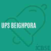 Ups Beighpora Middle School Logo