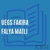 Uegs Fakira Falya Matli Primary School Logo