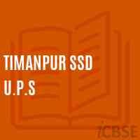 Timanpur Ssd U.P.S Middle School Logo
