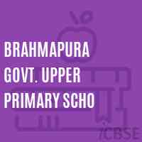 Brahmapura Govt. Upper Primary Scho Middle School Logo