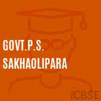 Govt.P.S. Sakhaolipara Primary School Logo