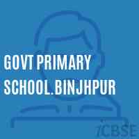 Govt Primary School.Binjhpur Logo