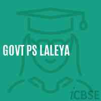 Govt Ps Laleya Primary School Logo