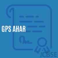 Gps Ahar Primary School Logo