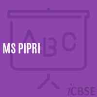 Ms Pipri Middle School Logo