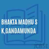 Bhakta Madhu S K,Gandamunda Middle School Logo
